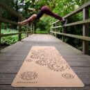 Tapis de yoga éclipse de lune