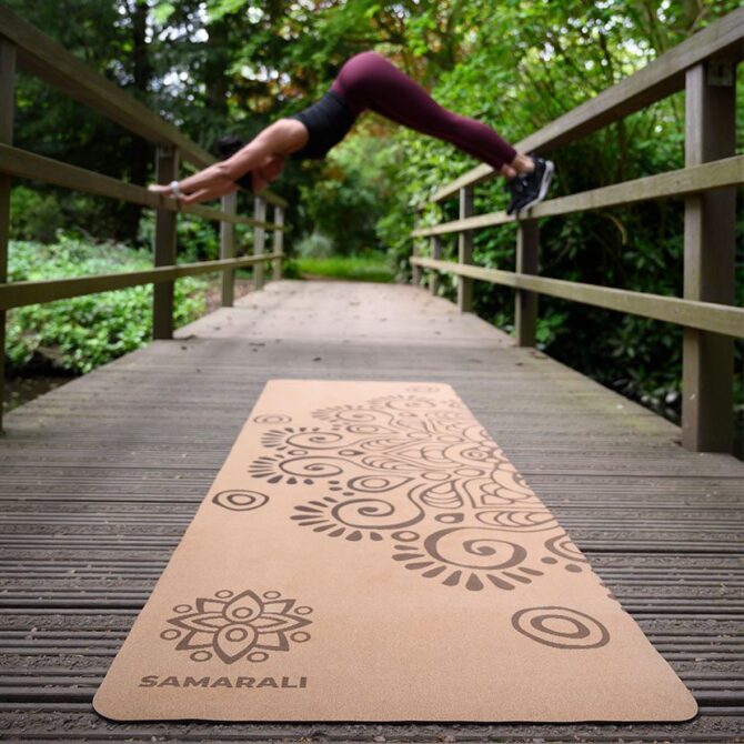 Tapis de yoga éclipse de lune