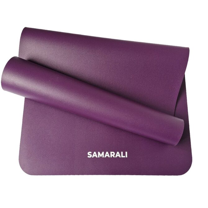 Natural Rubber Yoga Mat - Prune Natural Rubber Yoga Mat - Prune Natural Rubber Yoga Mat - Prune Natural rubber mat