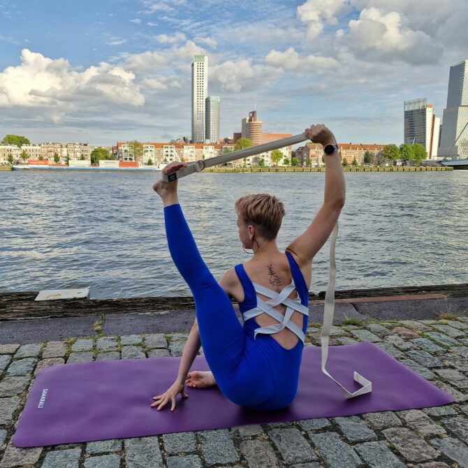 Tapis de yoga en caoutchouc naturel