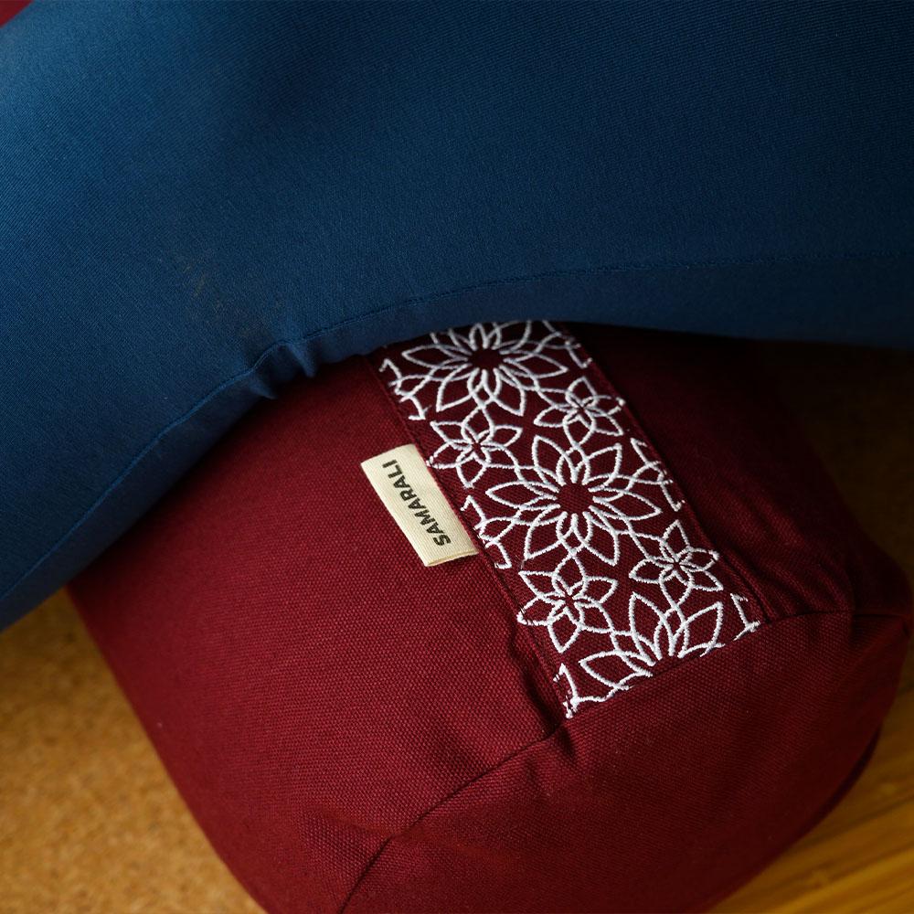 Bolster-Maroon_3 Yoga Bolster - Red Yoga Bolster - Red Yoga Bolster - Red Yoga Bolster - Red