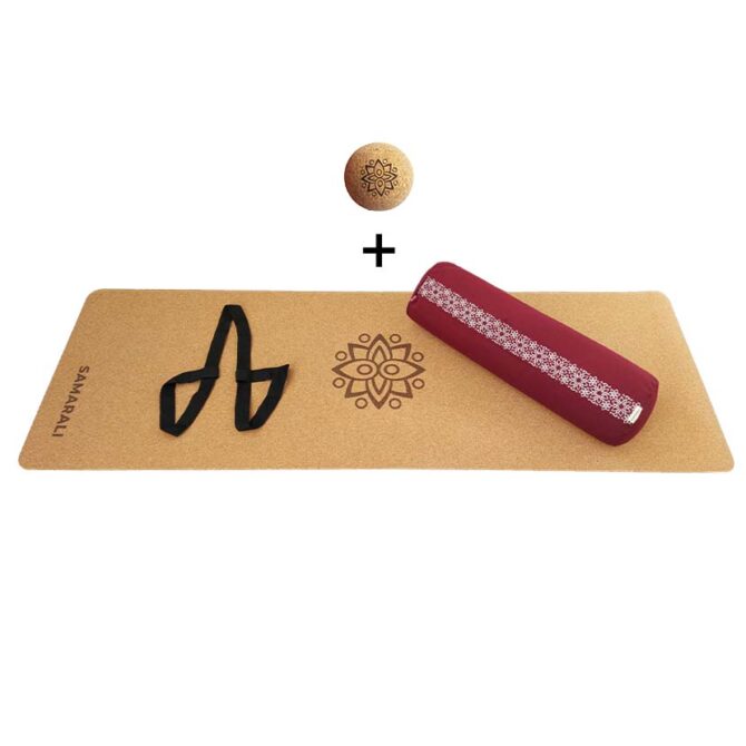 Yin yoga set – Classic - Red Yin yoga set – Classic - Red