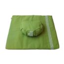 Meditation set with cushion crescent - Green Meditation set with cushion crescent - Green