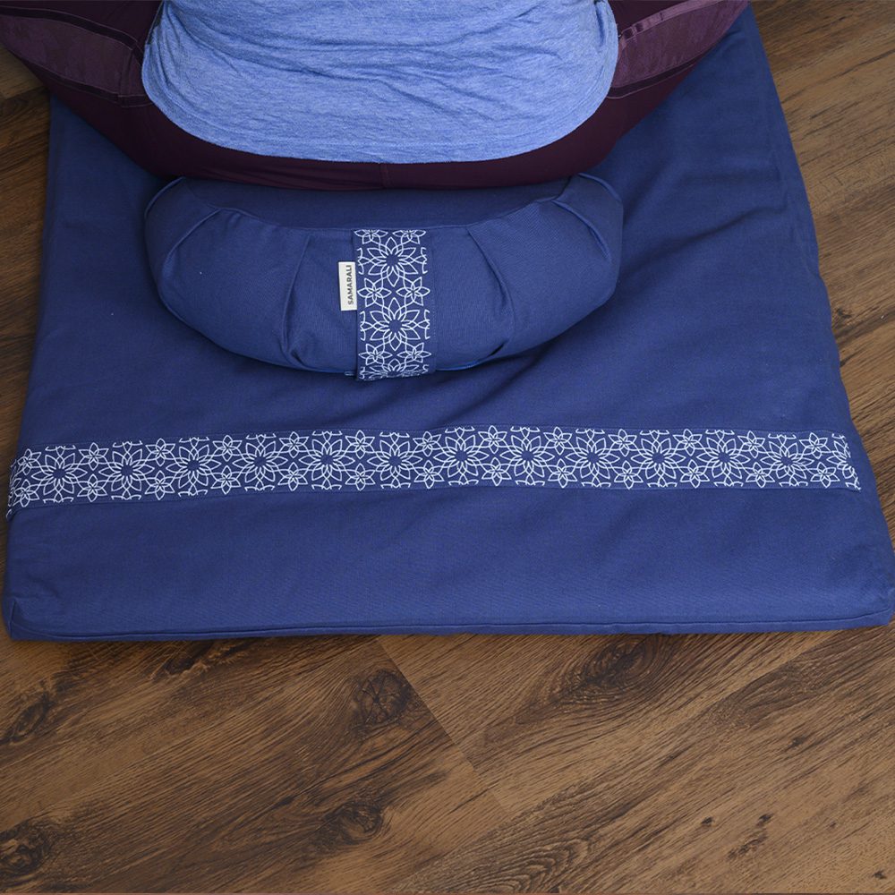 Meditatiemat zabuton - Denim Blue Meditatiemat zabuton - Denim Blue Meditatiemat zabuton - Denim Blue Meditatiemat zabuton - Denim Blue Meditatiemat zabuton - Denim Blue