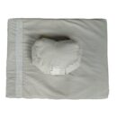 Meditation set with cushion crescent - Chateau grey