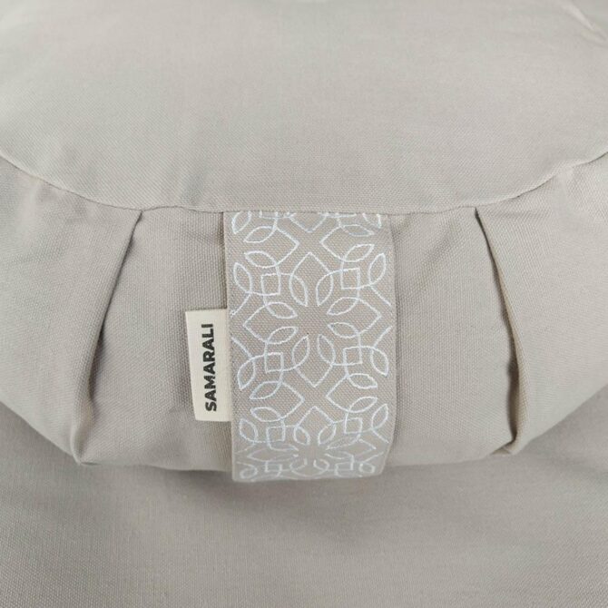 Meditation set with cushion crescent - Chateau grey