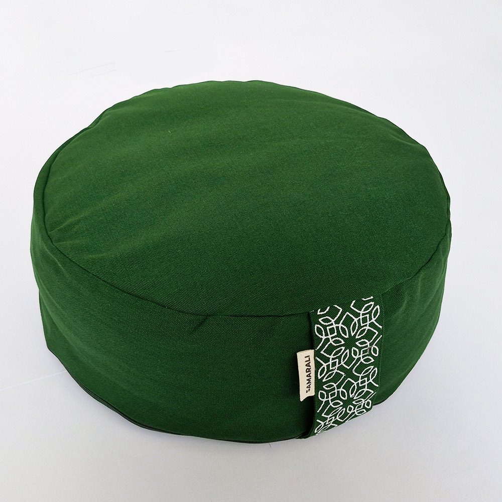 Rond meditatiekussen - XL - Bosgroen
