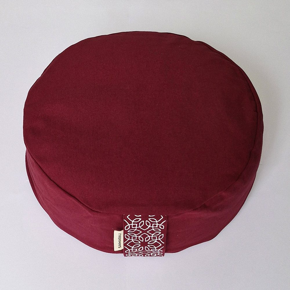 Round-meditation-pillows-XL-Square-Maroon_5 Round meditation cushion – XL - Red Round meditation cushion – XL - Red Round meditation cushion – XL - Red
