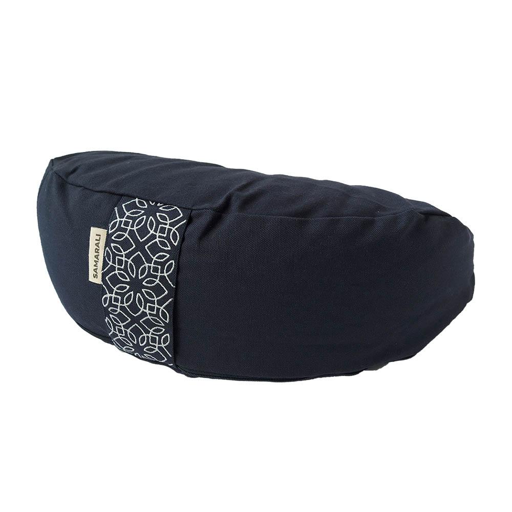 Wedge Meditation Pillow - Navy Blue