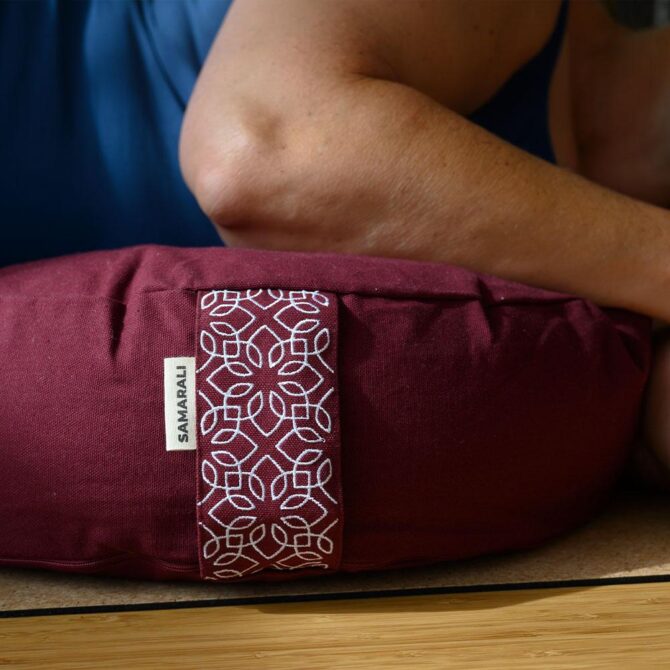 Wedge Meditation Pillow - Red Wedge Meditation Pillow - Red Wedge Meditation Pillow - Red