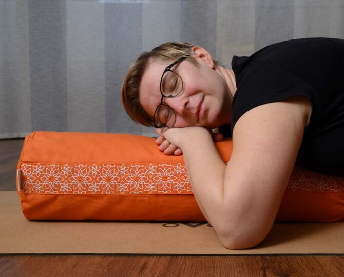 Yoga Bolster - Oranje Yoga Bolster - Oranje Yoga Bolster - Oranje