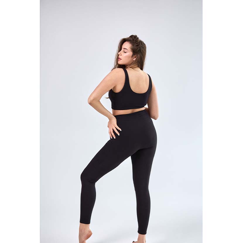 Leggings - L, Svarta Leggings - L, Svarta Leggings - L, Svarta Leggings - L, Svarta Leggings - L, Svarta Leggings - L, Svarta Leggings - L, Svart Yoga bh och legging set svart 11