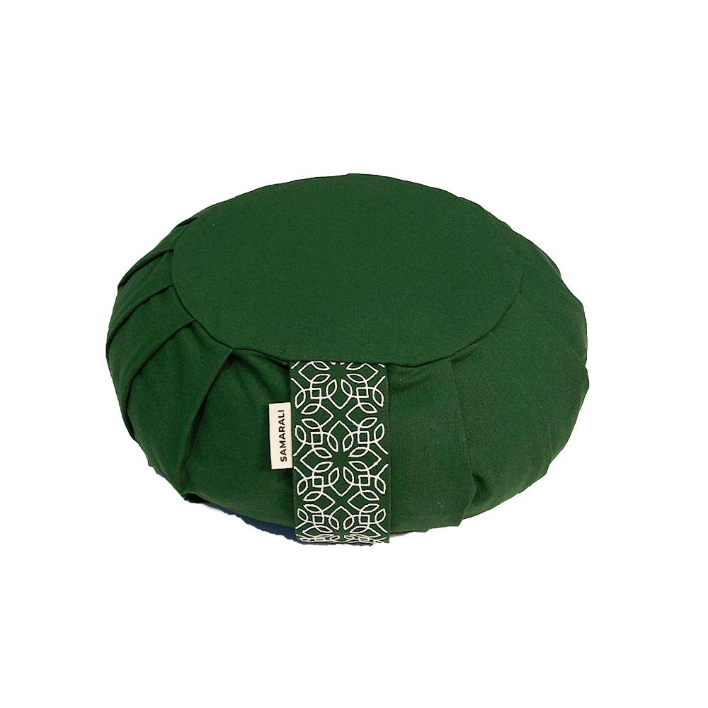 Zafu meditation cushion - Forest Green