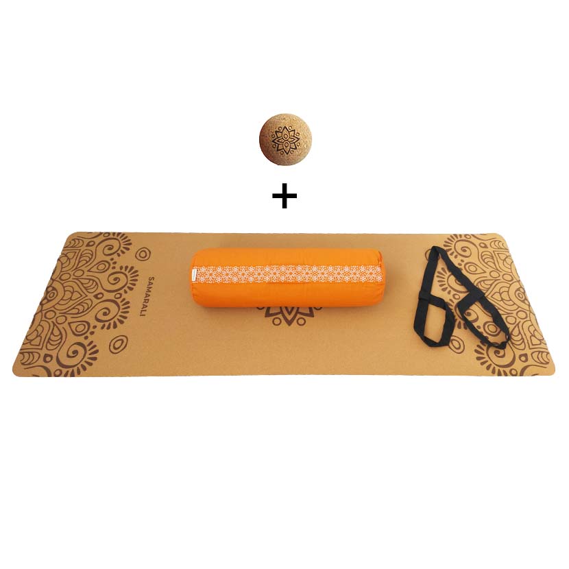 Yin yoga set - Sun - Orange