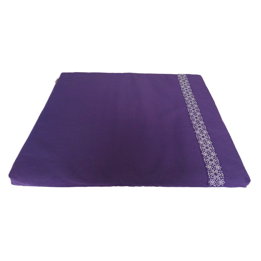 Meditation mat zabuton - Purple