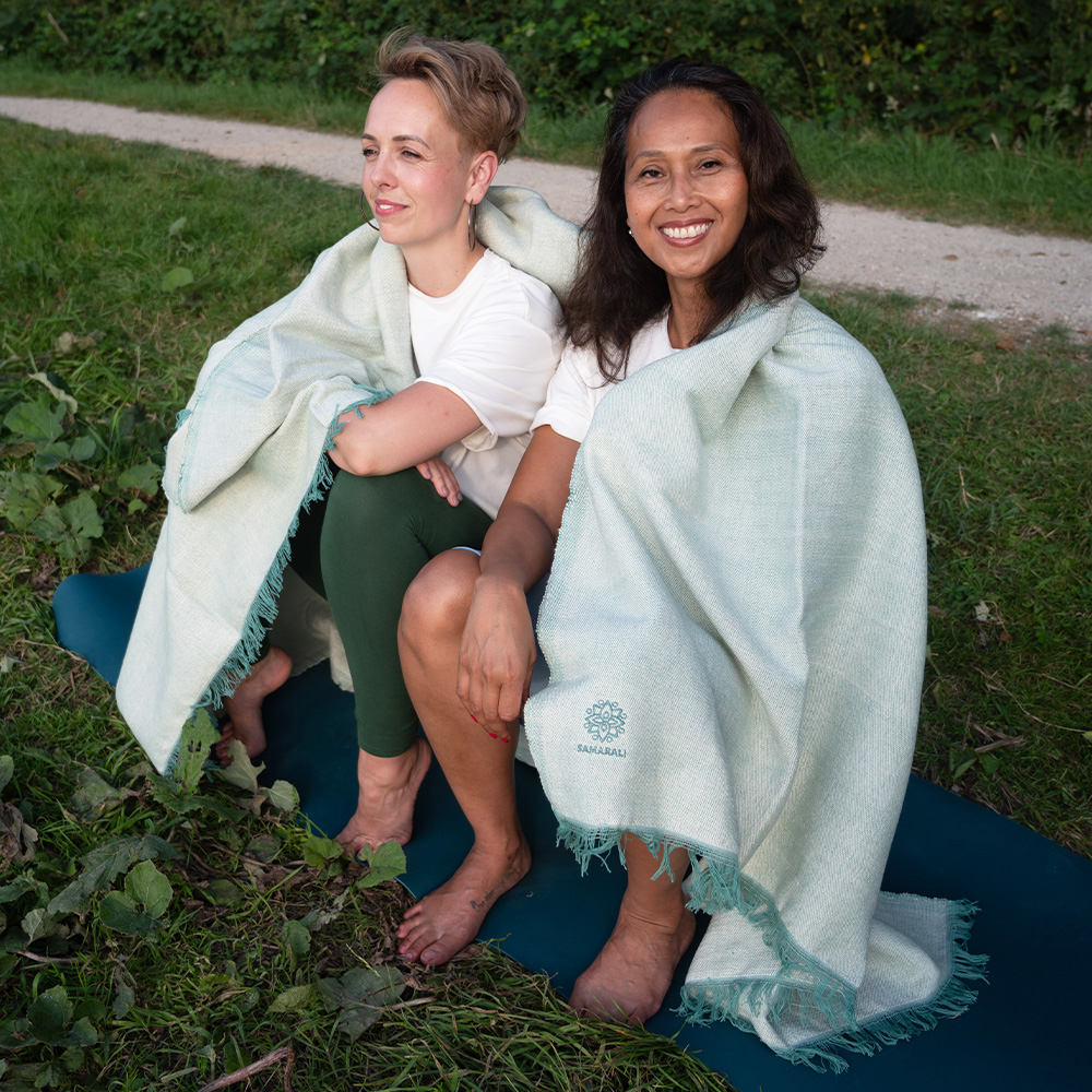Couverture de yoga - coton biologique_12 Couverture de yoga en coton bio
