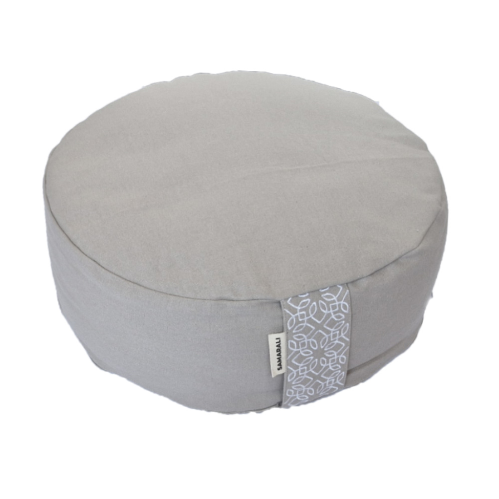 Round meditation cushion - XL - Chateau grey