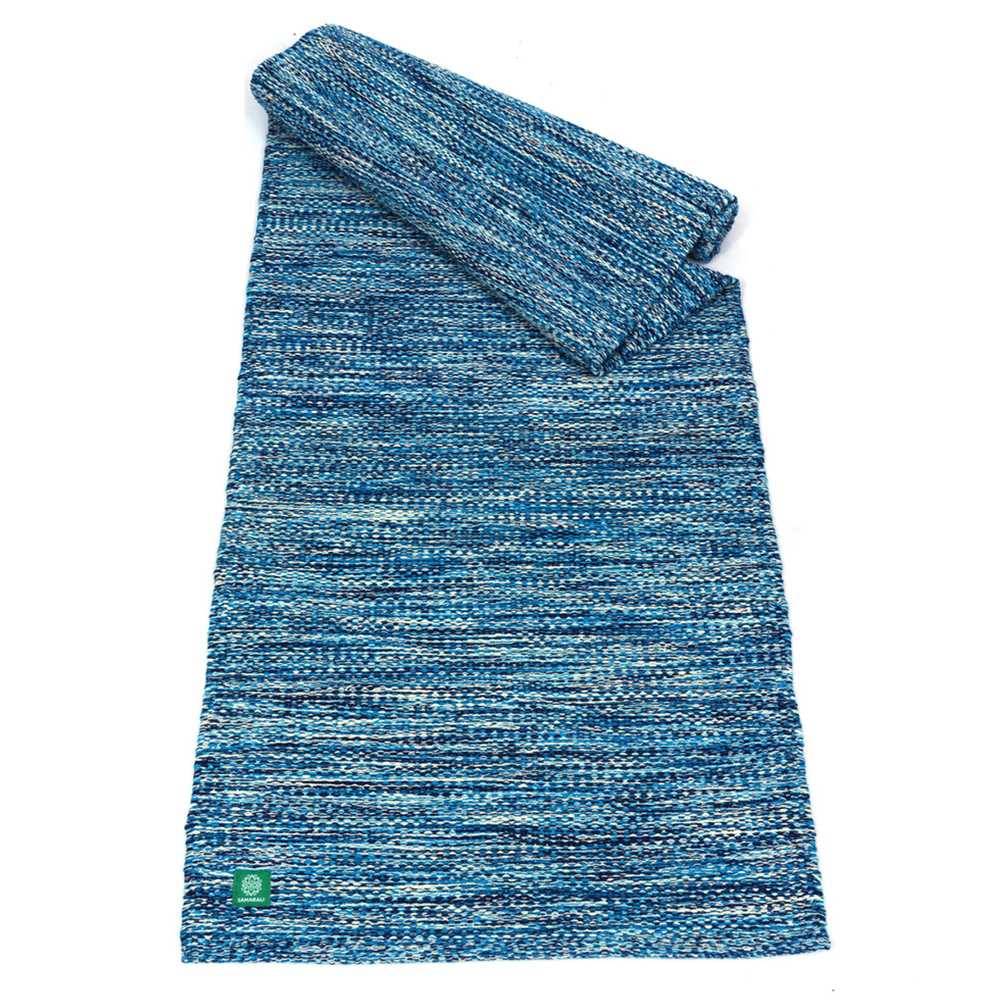 Baumwollteppich Ocean Mist (Blau-Mix) 4