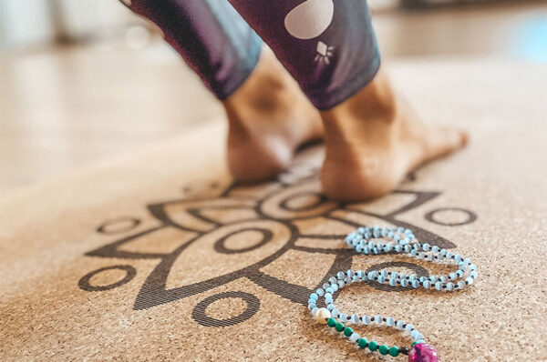 How do you prevent your yoga mat from sliding during practice?  sustainable yoga mats