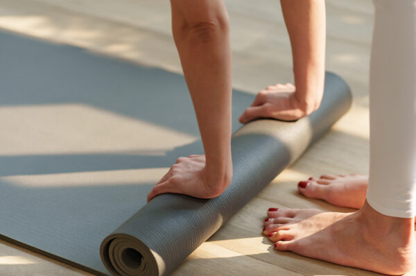 How do you remove smell from a new yoga mat? sustainable yoga mats