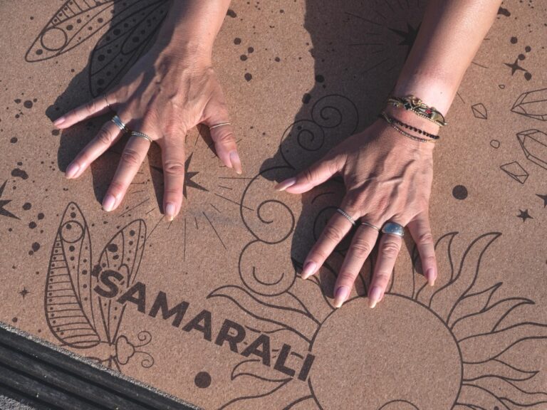 What yoga mat thickness is best for wrist pain and joint support?  sustainable yoga equipment