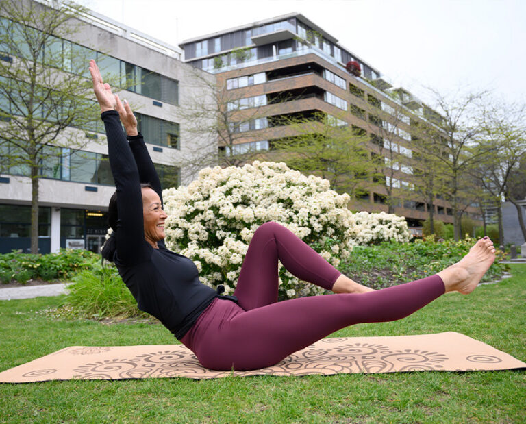 How does power yoga build strength differently than weights?  sustainable yoga mats