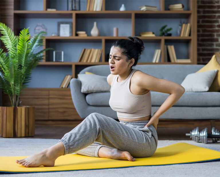 What meditation position is best for beginners with back pain?  sustainable yoga mats